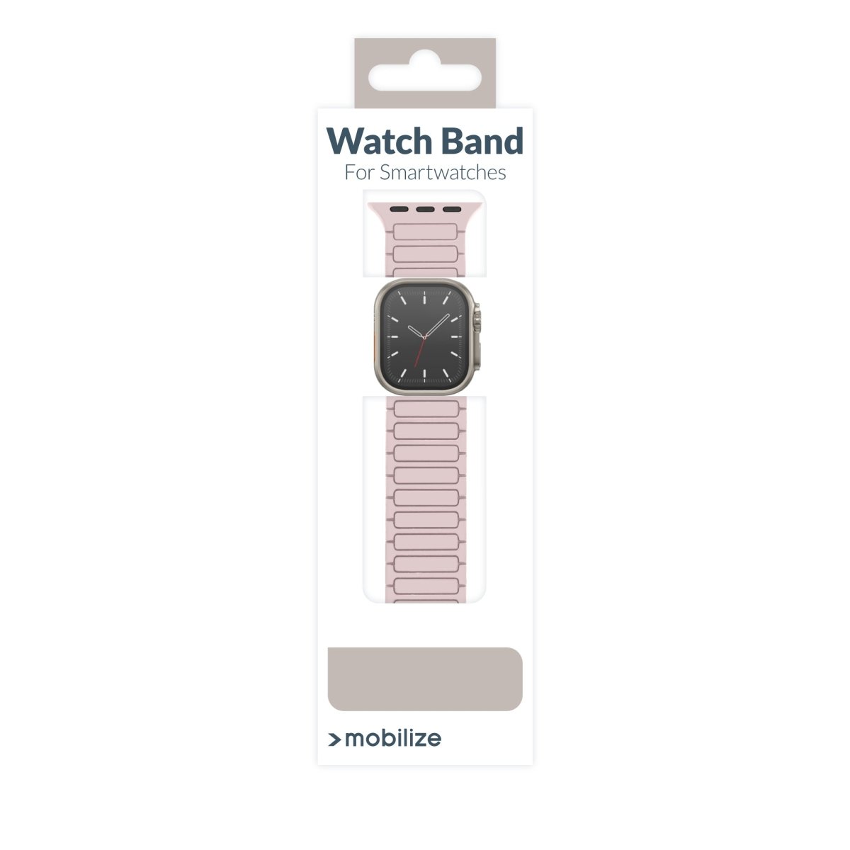 Mobilize Silicon Watch Band - Magnetic - For Apple 38/40/41Mm - Pink - 123TelecomShop