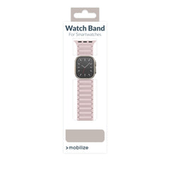 Mobilize Silicon Watch Band - Magnetic - For Apple 38/40/41Mm - Pink - 123TelecomShop