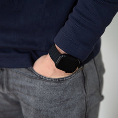 Mobilize Silicon Watch Band - Magnetic - For Apple 42/44/45/49Mm - Black - 123TelecomShop