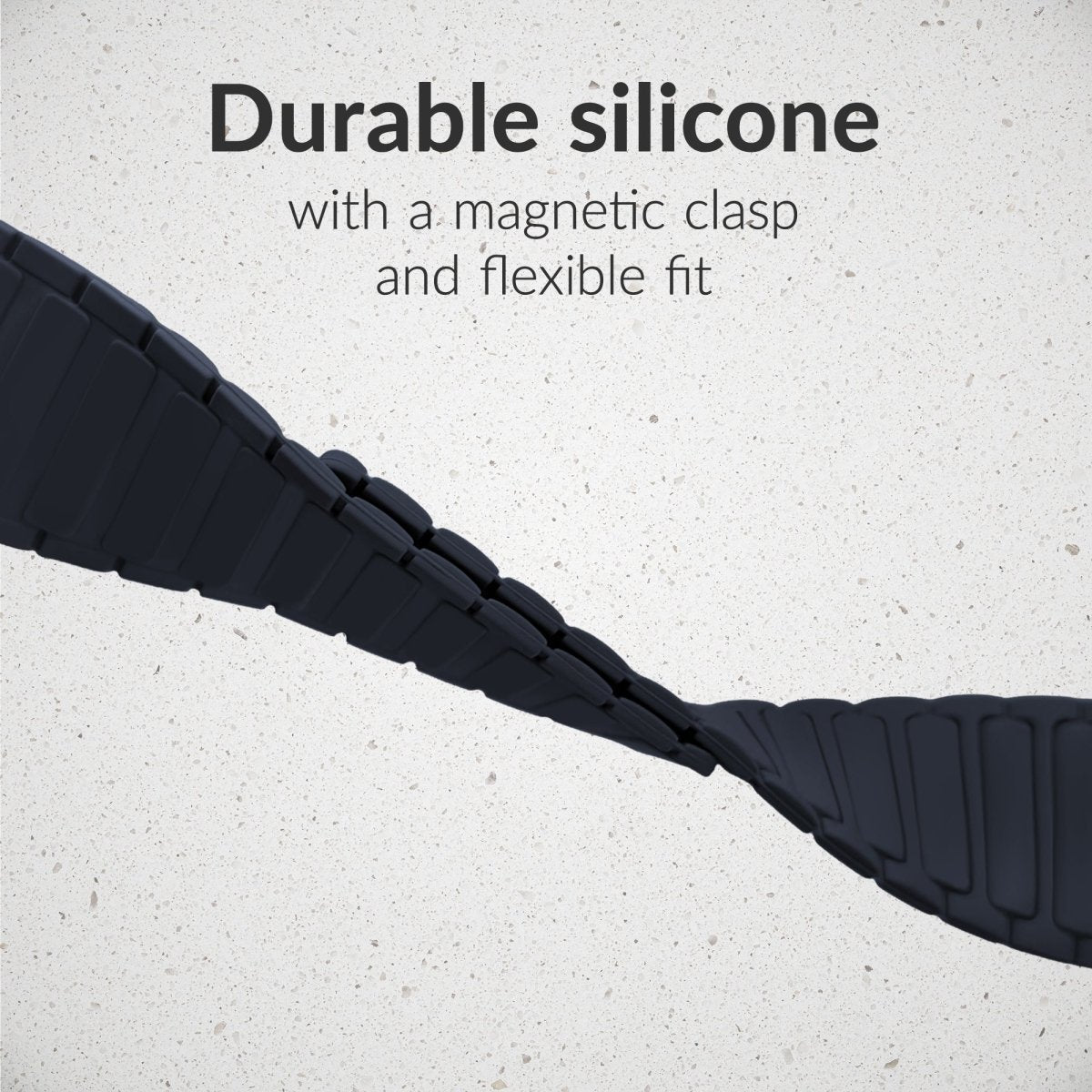 Mobilize Silicon Watch Band - Magnetic - For Apple 42/44/45/49Mm - Blue - 123TelecomShop