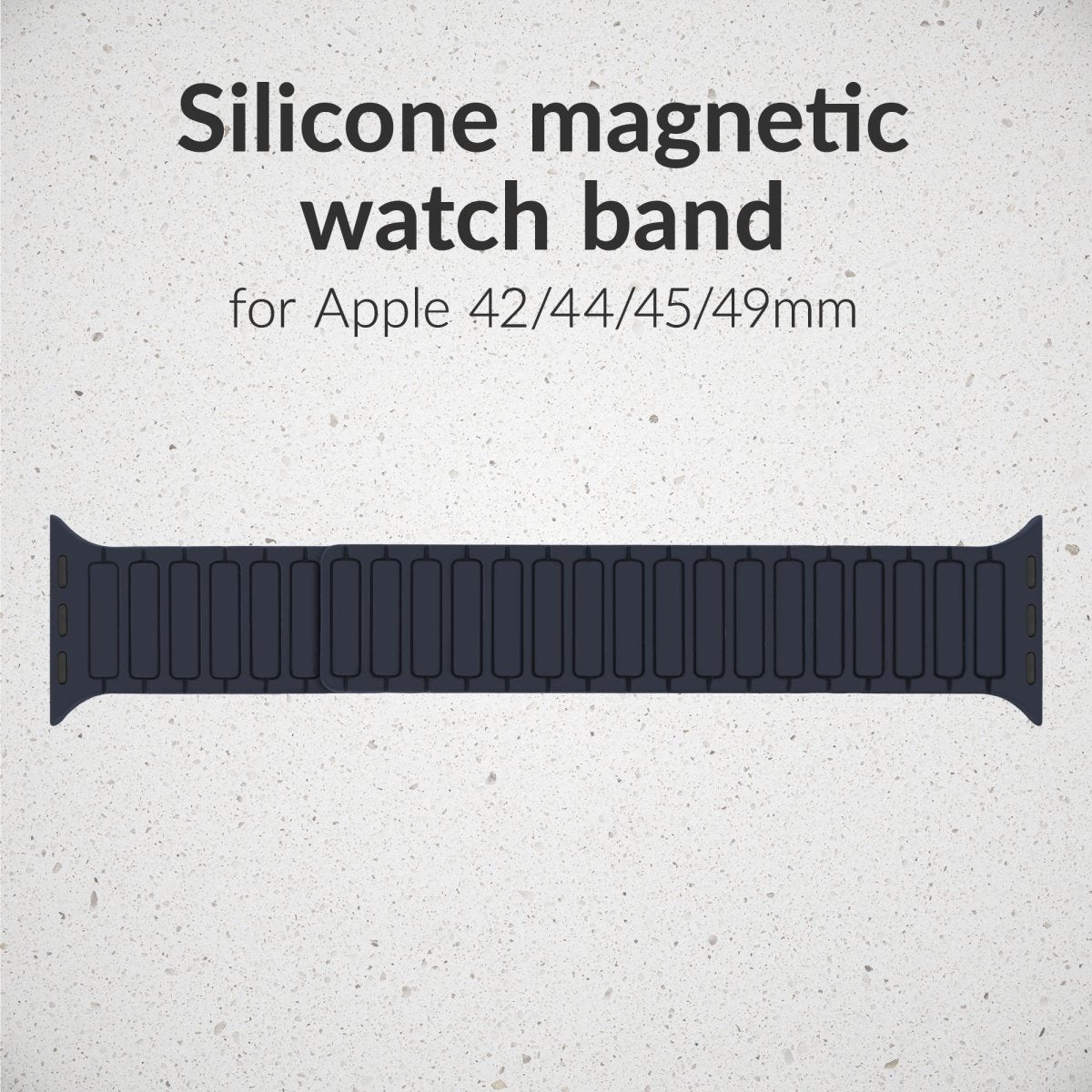 Mobilize Silicon Watch Band - Magnetic - For Apple 42/44/45/49Mm - Blue - 123TelecomShop