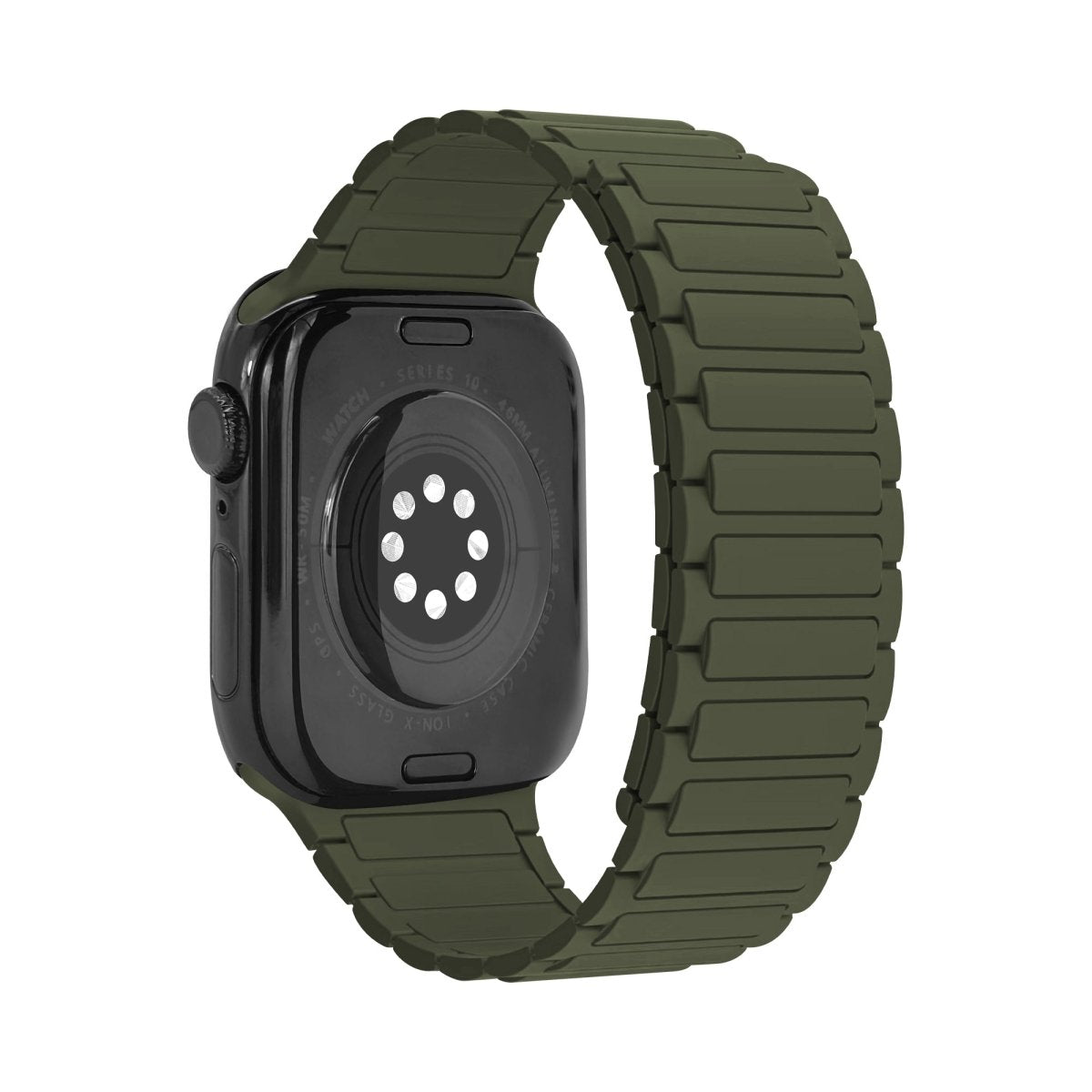 Mobilize Silicon Watch Band - Magnetic - For Apple 42/44/45/49Mm - Green - 123TelecomShop