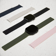 Mobilize Silicon Watch Band - Magnetic - For Apple 42/44/45/49Mm - Pink - 123TelecomShop