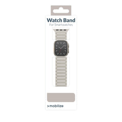 Mobilize Silicon Watch Band - Magnetic - For Apple 42/44/45/49Mm - Starlight - 123TelecomShop