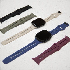 Mobilize Silicon Watch Band - Sports - For Apple 38/40/41Mm - Black - 123TelecomShop