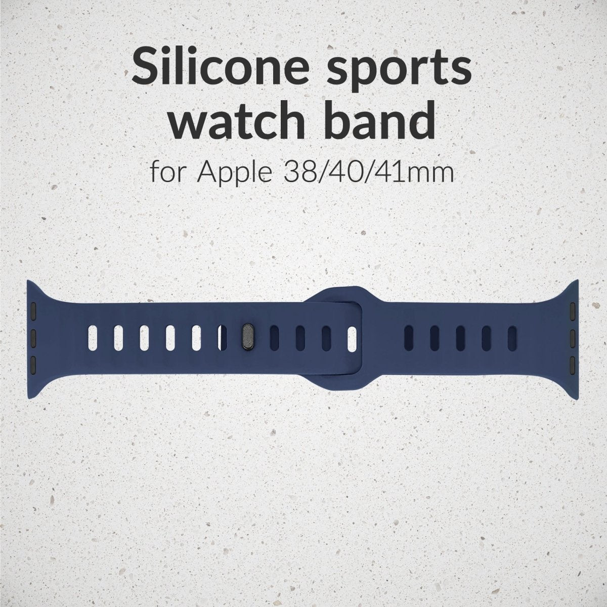 Mobilize Silicon Watch Band - Sports - For Apple 38/40/41Mm - Blue - 123TelecomShop