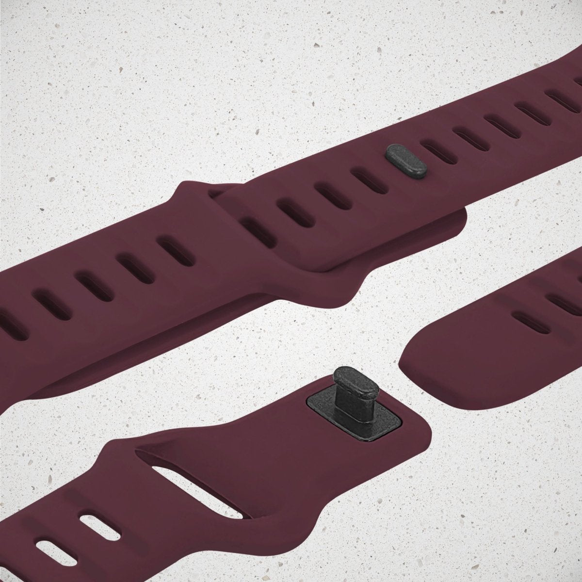 Mobilize Silicon Watch Band - Sports - For Apple 38/40/41Mm - Bordeaux - 123TelecomShop
