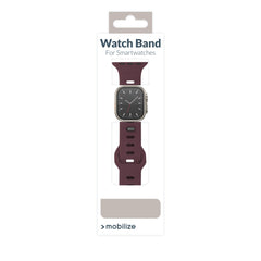 Mobilize Silicon Watch Band - Sports - For Apple 38/40/41Mm - Bordeaux - 123TelecomShop