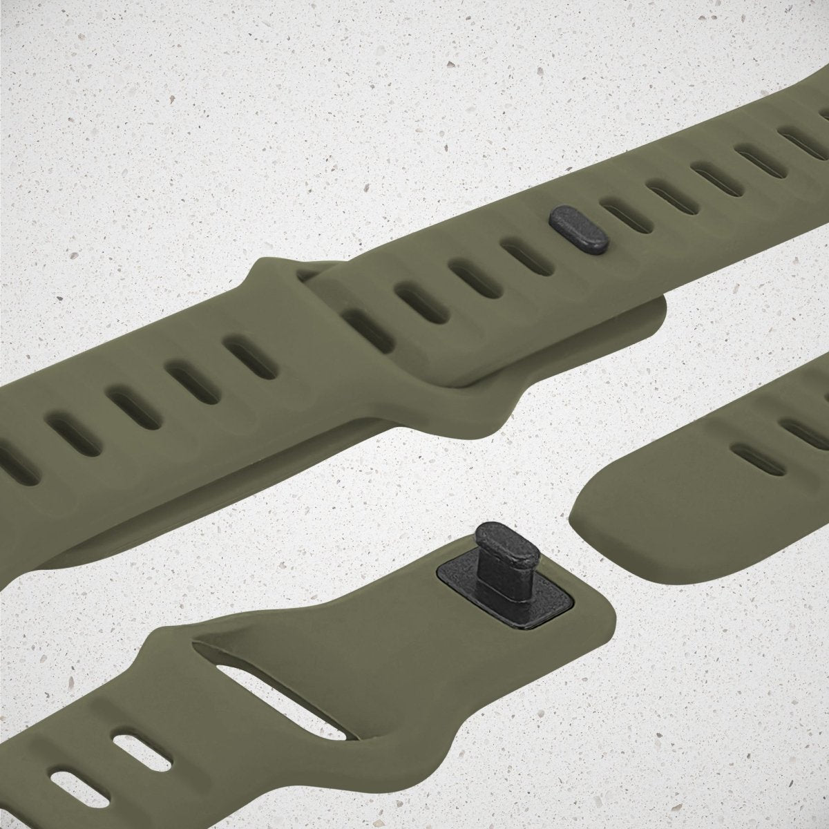 Mobilize Silicon Watch Band - Sports - For Apple 38/40/41Mm - Green - 123TelecomShop
