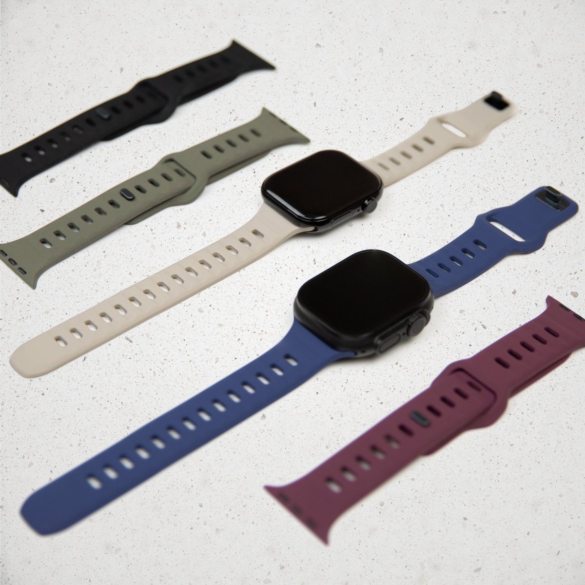 Mobilize Silicon Watch Band - Sports - For Apple 38/40/41Mm - Green - 123TelecomShop
