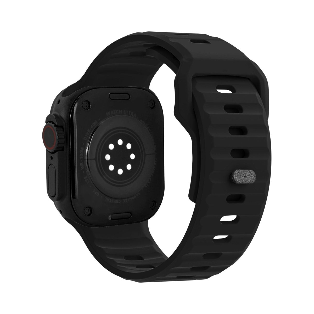 Mobilize Silicon Watch Band - Sports - For Apple 42/44/45/49Mm - Black - 123TelecomShop
