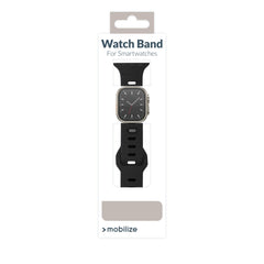 Mobilize Silicon Watch Band - Sports - For Apple 42/44/45/49Mm - Black - 123TelecomShop