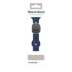 Mobilize Silicon Watch Band - Sports - For Apple 42/44/45/49Mm - Blue - 123TelecomShop