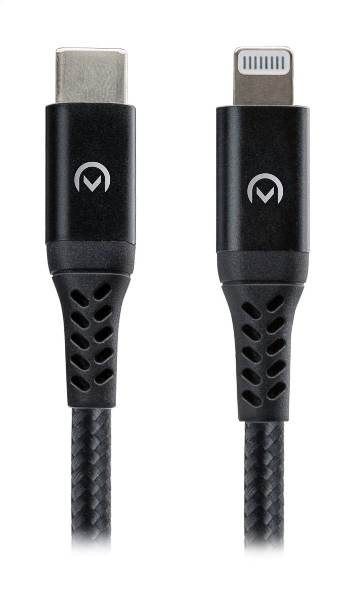 Mobilize Strong Nylon Cable Usb-C To Mfi Lightning 2M. 60W Black - 123TelecomShop