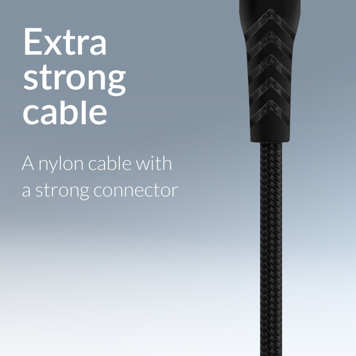 Mobilize Strong Nylon Cable Usb-C To Usb-C 20Cm. 100W Black - 123TelecomShop