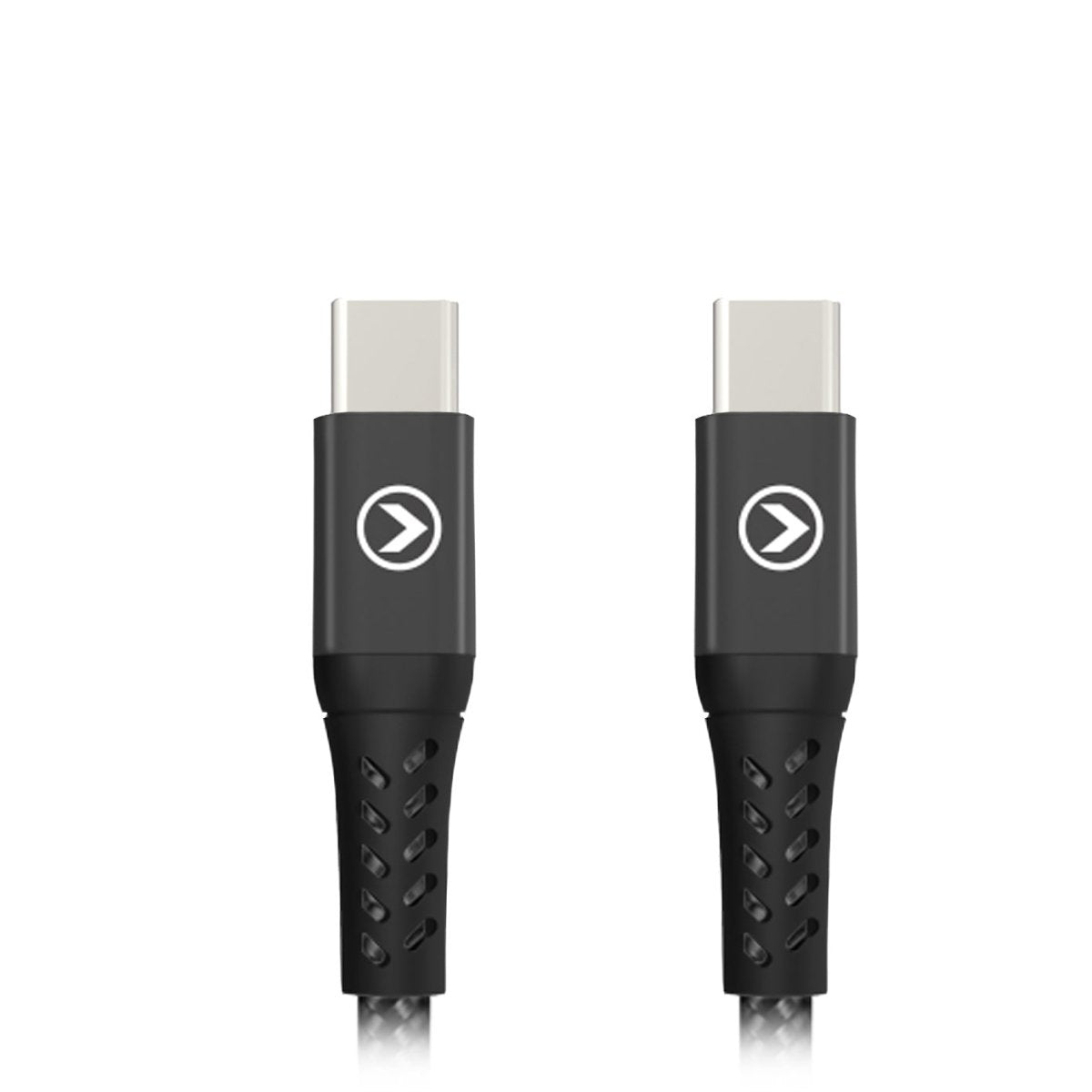 Mobilize Strong Nylon Cable Usb-C To Usb-C 2M. 100W Black - 123TelecomShop