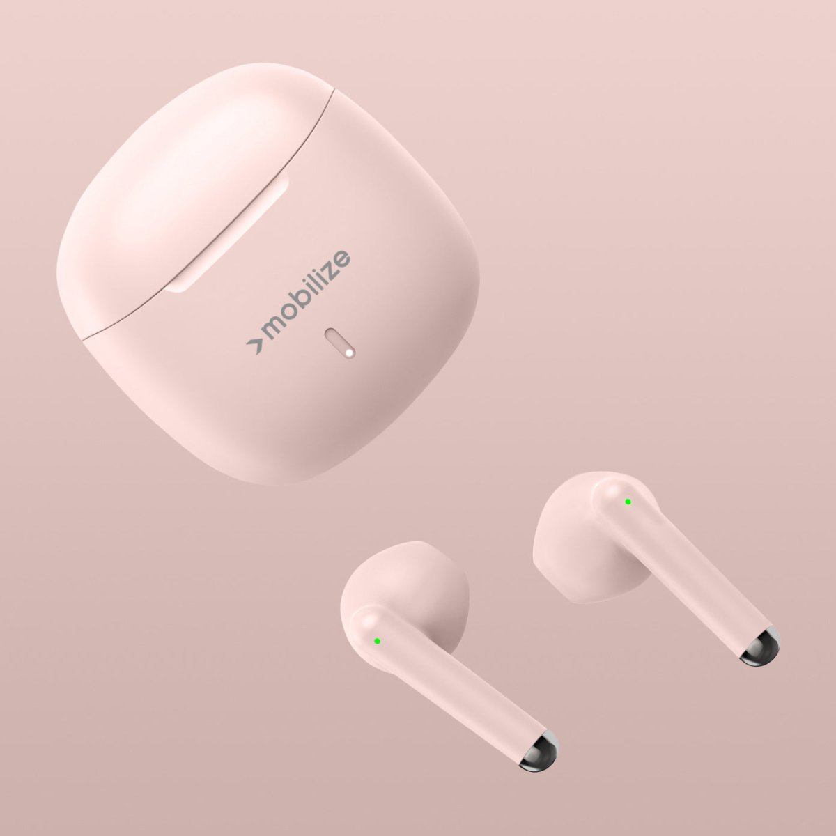 Mobilize Tws Earbuds Pastel Pink - 123TelecomShop