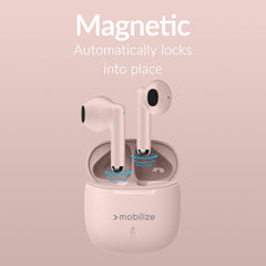 Mobilize Tws Earbuds Pastel Pink - 123TelecomShop