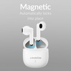 Mobilize Tws Earbuds White - 123TelecomShop