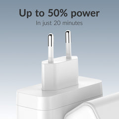 Mobilize Wall Charger 2X Usb-C + 1X Usb Gan 100W With Pd/Pps White - 123TelecomShop