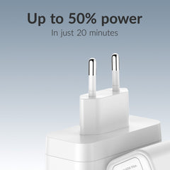 Mobilize Wall Charger 3X Usb-C + 1X Usb Gan 140W With Pd/Pps White - 123TelecomShop