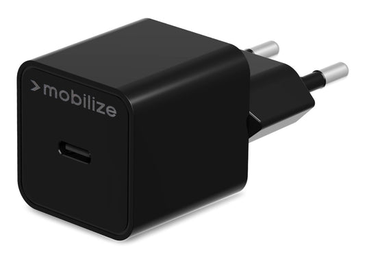 Mobilize Wall Charger Usb-C 20W With Pd/Pps Black - 123TelecomShop