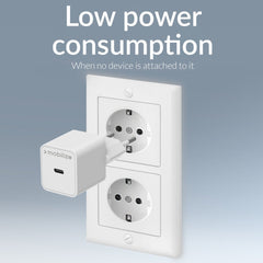 Mobilize Wall Charger Usb-C 20W With Pd/Pps White - 123TelecomShop