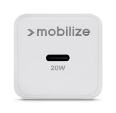 Mobilize Wall Charger Usb-C 20W With Pd/Pps White - 123TelecomShop