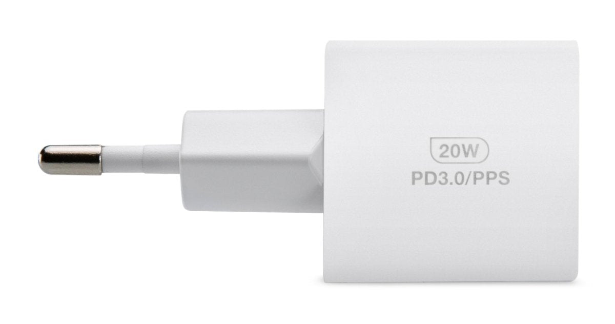 Mobilize Wall Charger Usb-C 20W With Pd/Pps White - 123TelecomShop