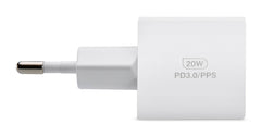 Mobilize Wall Charger Usb-C 20W With Pd/Pps White - 123TelecomShop