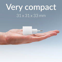Mobilize Wall Charger Usb-C Gan 30W With Pd/Pps White - 123TelecomShop