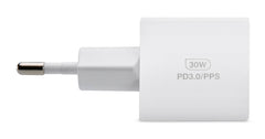 Mobilize Wall Charger Usb-C Gan 30W With Pd/Pps White - 123TelecomShop