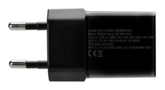 Mobilize Wall Charger Usb-C + Usb Gan 30W With Pd/Pps Black - 123TelecomShop