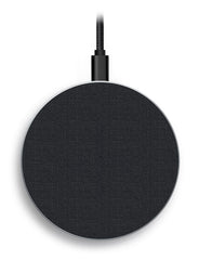 Mobilize Wireless Fast Charger Flat 5W/7.5W/10W/15W Pu Leather Grey - 123TelecomShop