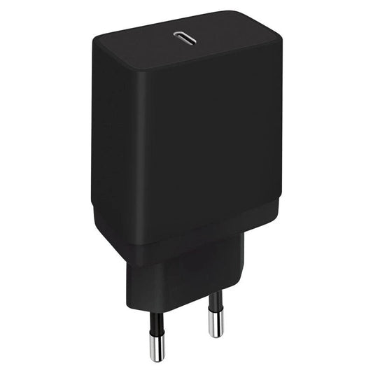 Mobiparts Thuislader Voedingsadapter - 20W - USB - C - Zwart - 123TelecomShop