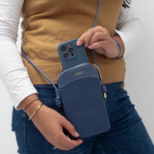 Multifunctioneel tasje/ Festival tas / schoudertas / Crossbody Bag / Baltic / Blauw - 123TelecomShop