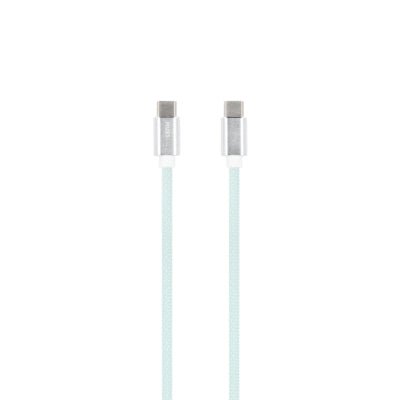 Musthavz Extra Sterke Nylon Magnetische USB - C Kabel - Groen - 123TelecomShop