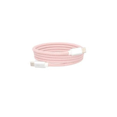 Musthavz Extra Sterke Nylon Magnetische USB - C Kabel - Roze - 123TelecomShop