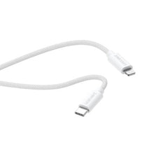 Musthavz Gevlochten USB - C naar Lightning Kabel 0.5 Meter - Wit - 123TelecomShop