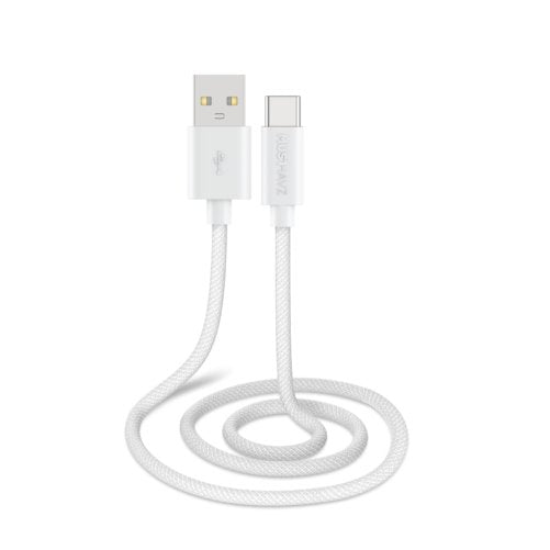 Musthavz USB - A naar USB - C Kabel 0.5 Meter - Wit - 123TelecomShop