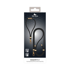 My Style Body & Wrist (2 - Pack) Lanyard Set - Black - 123TelecomShop