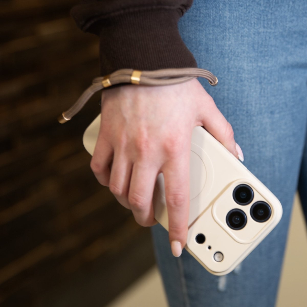 My Style Body & Wrist (2 - Pack) Lanyard Set - Taupe - 123TelecomShop