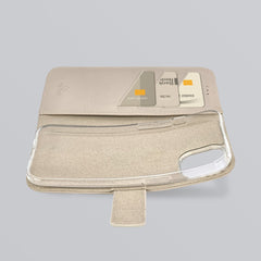 My Style Flex Wallet For Apple Iphone 16 Plus Warm Taupe - 123TelecomShop