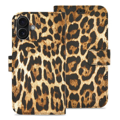 My Style Flex Wallet For Apple Iphone 16 Plus Wild Leopard - 123TelecomShop