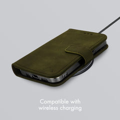 My Style Flex Wallet For Apple Iphone 16 Pro Max Forest Green - 123TelecomShop