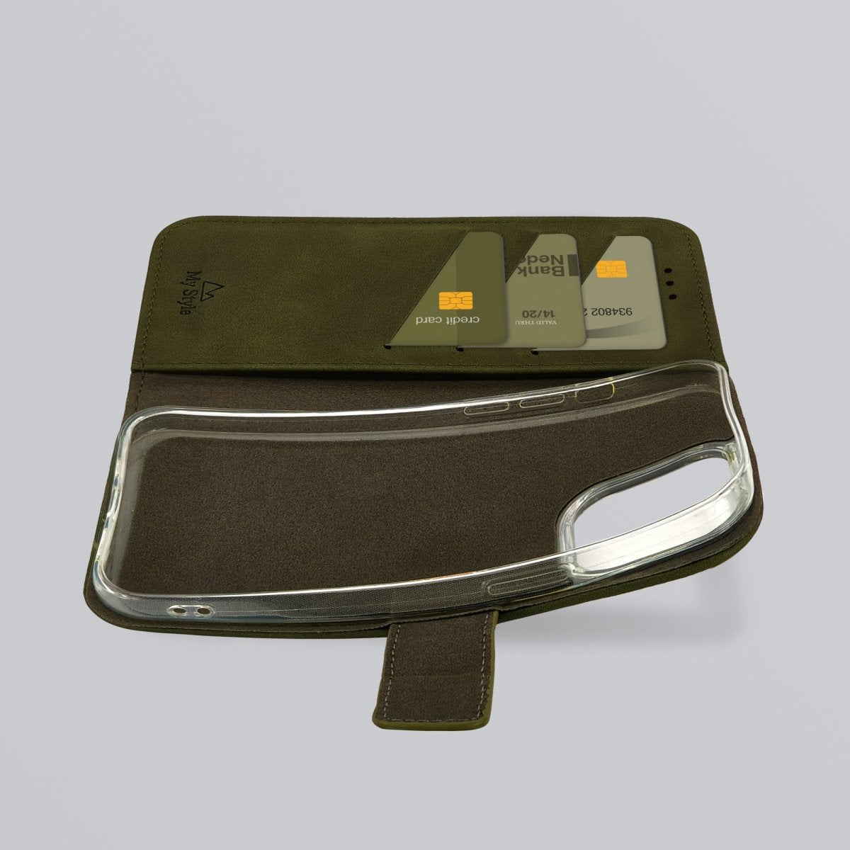 My Style Flex Wallet For Apple Iphone 16 Pro Max Forest Green - 123TelecomShop