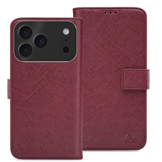 My Style Flex Wallet For Apple Iphone 17 Pro Bordeaux - 123TelecomShop
