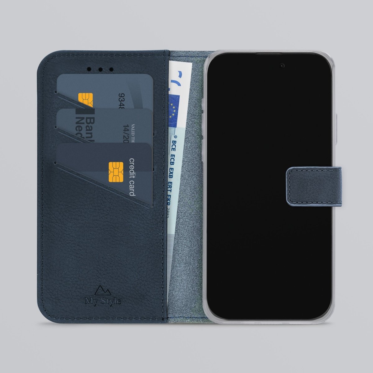My Style Flex Wallet For Apple Iphone 17 Royal Blue - 123TelecomShop