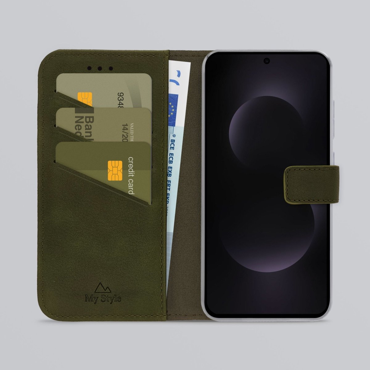 My Style Flex Wallet For Samsung Galaxy S25 Edge 5G Forest Green - 123TelecomShop