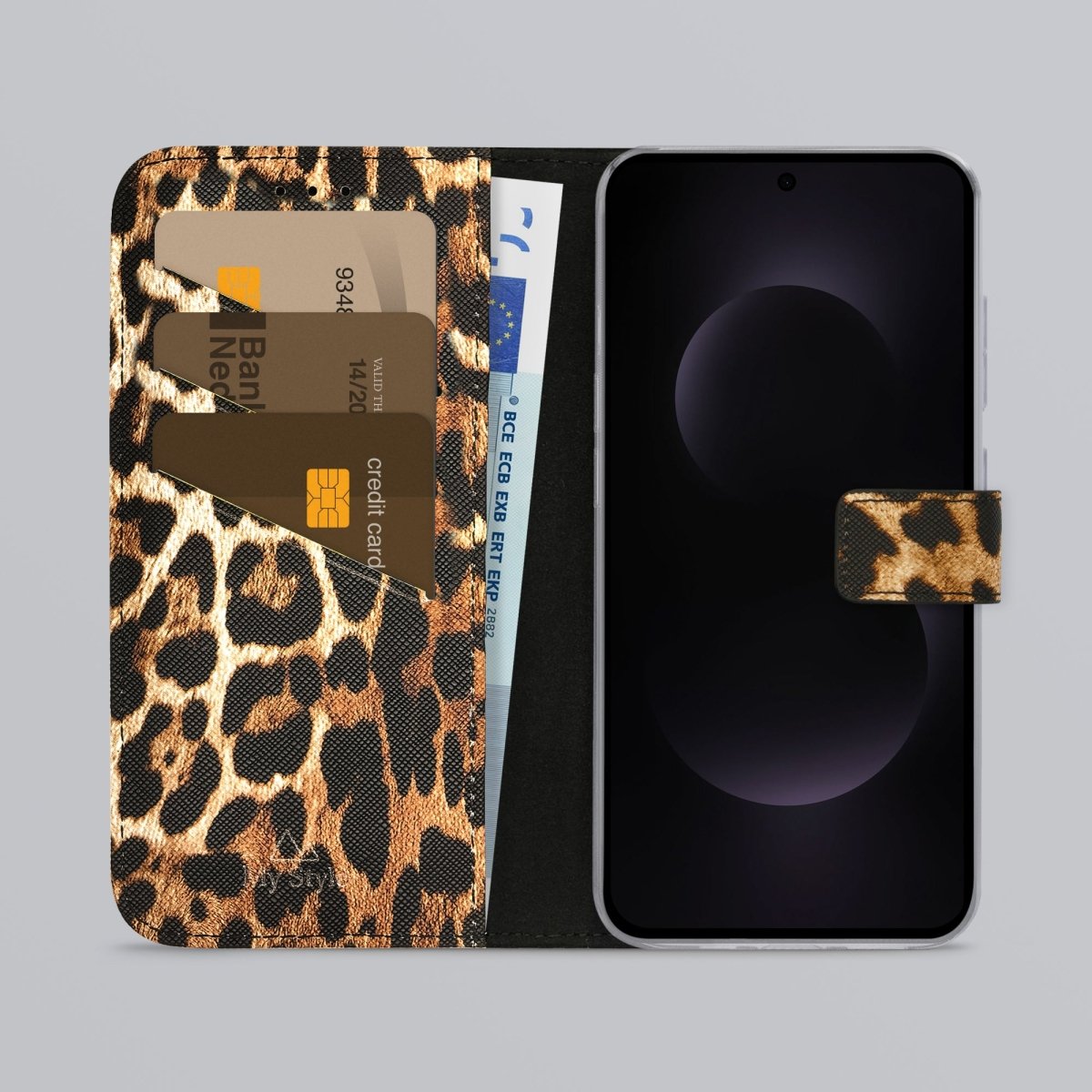 My Style Flex Wallet For Samsung Galaxy S25 Edge 5G Wild Leopard - 123TelecomShop
